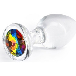 NS Novelties Crystal Desires Rainbow Medium Πρωκτική Σφήνα Diamond Plug 8.4cm