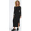 Only Katia Midi Καθημερινό Φόρεμα Πλεκτό Μαύρο 15324649