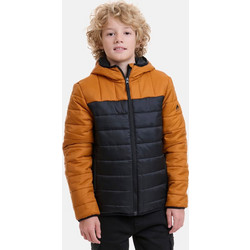 McKINLEY Αθλητικό Παιδικό Μπουφάν Χειμωνιάτικο Puffer Αντιανεμικό Μαύρο Πορτοκαλί 432360-122