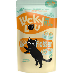 Lucky Lou LifeStage Adult with Poultry, Trout & Pear 4x125gr