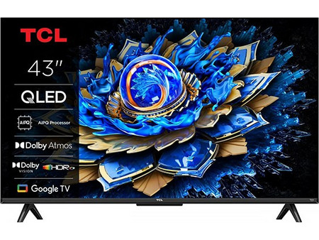 TCL 43T69C Smart Τηλεόραση 43" 4K UHD QLED HDR (2025)