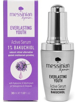 Messinian Spa Bakuchiol Everlasting Youth Αντιγηραντικό Serum Προσώπου 30ml