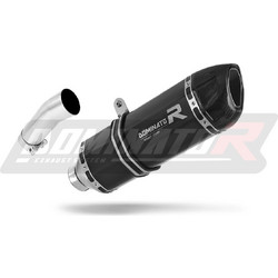 Dominator Τελικό Εξάτμισης για BMW F 650 GS με Σιγαστήρα Black