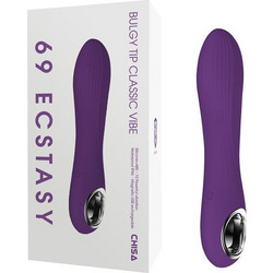 Chisa Novelties Bulgy Tip Classic Vibe Δονητής G-Spot 17cm Μωβ