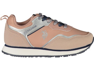 U.S. Polo Assn. Παιδικά Sneakers Nude Ασημί NOBIK010KCNH3