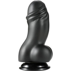 Hidden Desire Inferno Fat Boys Ρεαλιστικό Dildo με Βεντούζα & Όρχεις 19cm Μαύρο
