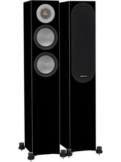 Monitor Audio Silver 200 7G Ζεύγος Ηχείων Hi-Fi Δαπέδου 150W 2.5 Δρόμων Black