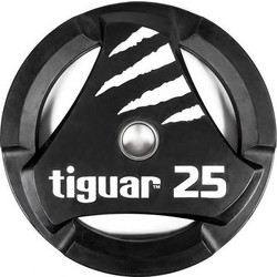 Tiguar TI-WTPU02500 Δίσκος Ολυμπιακού Τύπου Rubber Cover 25kg Φ50mm
