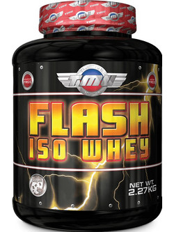 TMU Flash Iso Whey Strawberry Πρωτεΐνη Ορού Γάλακτος Γράμμωσης 2.27kg
