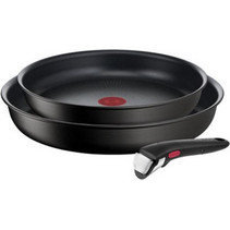 Tefal Ingenio Σετ Τηγάνια από Ανοξείδωτο Ατσάλι με Αντικολλητική Επίστρωση 2τμχ TEF0682