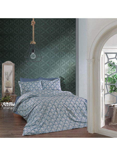 Dimcol Σετ Σεντόνια Υπέρδιπλα 220x240 Όφηλία 279 Blue