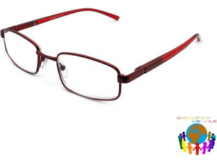 Colored People CLASSIC-260 Ανδρικός Σκελετός Γυαλιών Οράσεως Μεταλλικός Καφέ