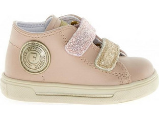 Naturino Παιδικά Sneakers Μποτάκια Ροζ Χρυσά 001-2019051-16-1M19