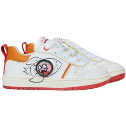 GBB Παιδικά Sneakers Λευκά Πορτοκαλί AJ302-19-C-ECH