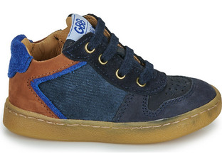 GBB Παιδικά Sneakers Μποτάκια Navy Μπλε AM251-42