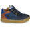 GBB Παιδικά Sneakers Μποτάκια Navy Μπλε AM251-42