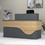 Megapap Dustin Γραφείο Reception Ξύλινο 160x60x101.8cm GP028-0143,1
