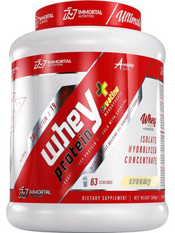Immortal Nutrition Whey & Creatine Creamy Πρωτεΐνη Ορού Γάλακτος Γράμμωσης 2kg