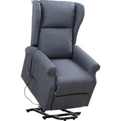 Bakaji Πολυθρόνα Relax Ανακλινόμενη Μπλε 02053341