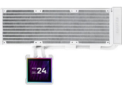 Lian Li Hydroshift II LCD-S 360N White Υδρόψυξη CPU 120mm για Socket 1700 / 1851 / AM4 / AM5
