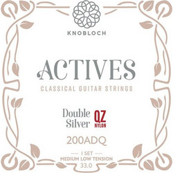 Knobloch Actives 200ADQ Σετ 6 Χορδές Κλασικής Κιθάρας Light Tension