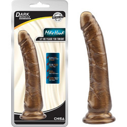 Chisa Novelties Dark Muscle Mike Hawk Ρεαλιστικό Dildo με Βεντούζα 21.5cm Καφέ