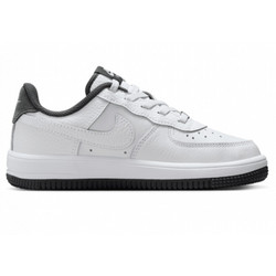Nike Air Force 1 Low Παιδικά Sneakers Λευκά Ανθρακί HJ6785-100