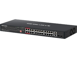 Mercusys MS128GP Managed L2 Switch με 24 Θύρες Ethernet 1000Mbps και 4 SFP θύρες