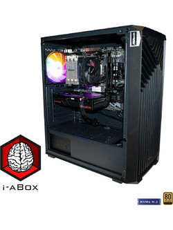 i-aBox Stealth Power v2 G Eco (Ryzen 5 5500/16GB/512GB SSD/Radeon RX 7600 8GB/Windows 11)