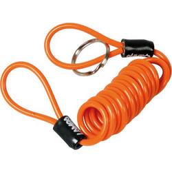 Lampa 9061.6 Καλώδιο Υπενθύμισης Κλειδώματος Μηχανής 120cm 4mm Πορτοκαλί