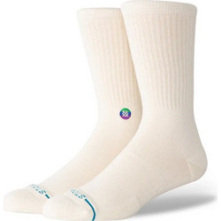 Stance Love Ανδρικές Κάλτσες Ψηλές με Σχέδια Μπεζ A556A23LOV-WHT