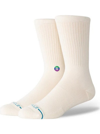 Stance Love Ανδρικές Κάλτσες Ψηλές με Σχέδια Μπεζ A556A23LOV-WHT