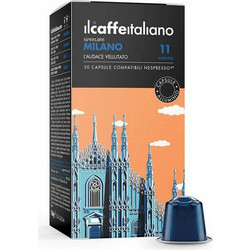 Il Caffe Italiano Κάψουλες Espresso Milano Συμβατές με Μηχανή Nespresso 30τμχ