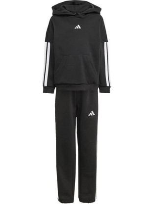 Adidas Παιδικό Σετ Φόρμας Μαύρο KB5582