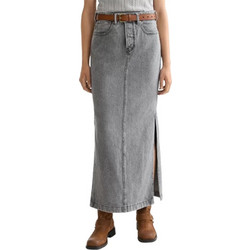 Scotch & Soda Μίντι Φούστα Τζιν Ανθρακί UFS00927M-019