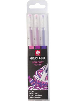 Royal Talens Sakura Gelly Roll Stardust Sweets Σετ Στυλό Gel Πολύχρωμο με Glitter 3τμχ POXPGBSTA3A