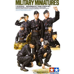 Tamiya Wehrmacht Tank Crew Set Πλαστική Φιγούρα Μοντελισμού 1:35