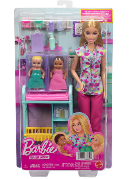 Mattel Barbie Careers Baby Doctor Blonde