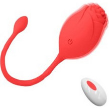 Passion Labs Ambrosia Vibrator Κλειτοριδικός Δονητής για Ζευγάρια με Τηλεχειριστήριο Πορτοκαλί