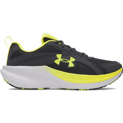 Under Armour Assert 11 Παιδικά Αθλητικά Παπούτσια για Τρέξιμο Μαύρα Κίτρινα 6006905-016