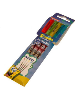 Thumbs Up SpongeBob Σετ Στυλό Gel 4τμχ