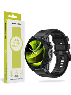 Mobile Origin Easy Strap Silicone Λουράκι Σιλικόνης Black (Universal 22mm)