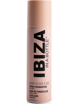 Ibiza In A Bottle 3-Sec Body Filter Ultra Dark Nude Liquid Foundation 150ml