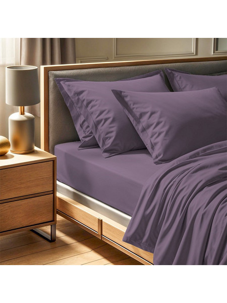 Cotton Box Σεντόνι Μονό Βαμβακερό 180x240 Tonne Dusty Rose