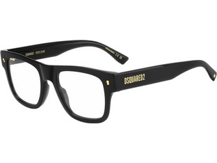 Dsquared2 D20205 807 Ανδρικός Σκελετός Γυαλιών Οράσεως Κοκάλινος Μαύρος