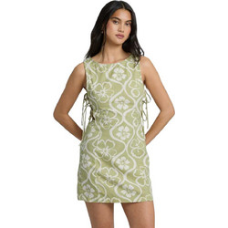 Billabong Mini Καλοκαιρινό Καθημερινό Φόρεμα Floral Πράσινο Mint 24B131605-CAC