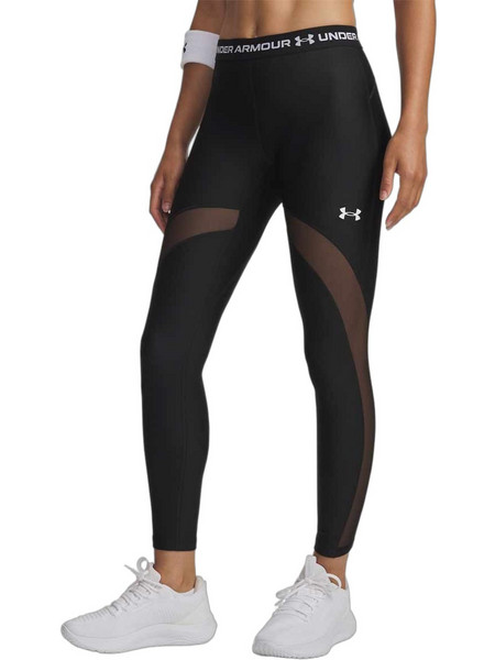 Under Armour Γυναικείο Κολάν Μακρύ Ψηλόμεσο Μαύρο 6010009-008