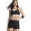 Under Armour Crossback Low Αθλητικό Μπουστάκι με Χαμηλή Στήριξη Μαύρο 1386424-008