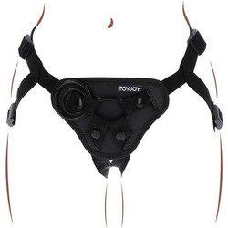 ToyJoy Get Real Harness Strap On Μαύρο D-234614