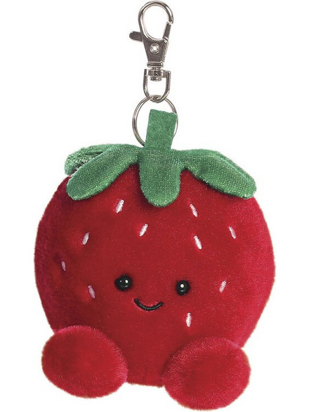 Aurora Palm Pals Strawberry Keychain 10cm